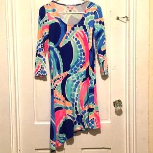 ADORABLE LILLY PULITZER RAYON DRESS SIZE SM